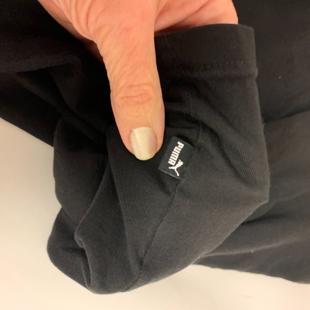 Puma Mens Polo SZ XXL Black Preppy Causal - Picture 4 of 9